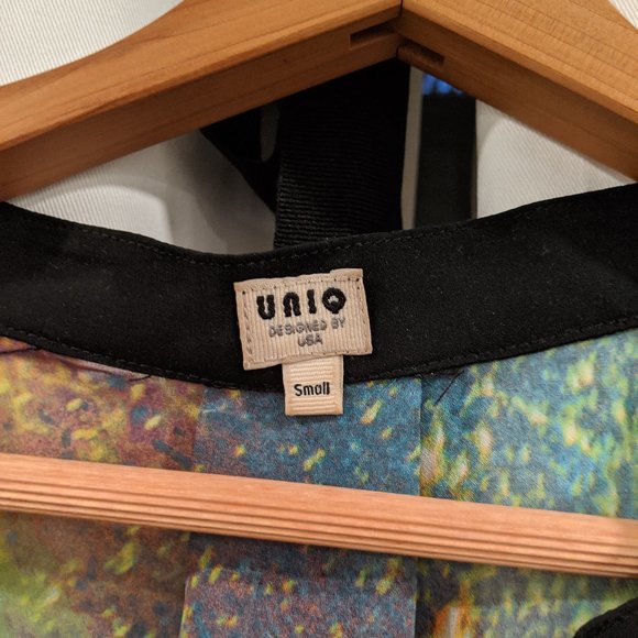 Sheer galaxy/nebula print top - Picture 6 of 6